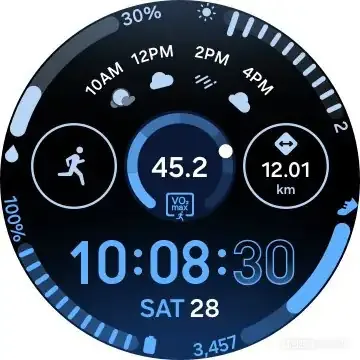 Galaxy Watch8 Watch Face 7