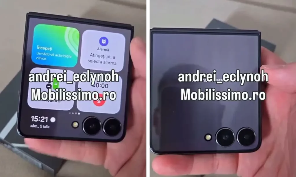 Galaxy Z Flip7 Cover Screen