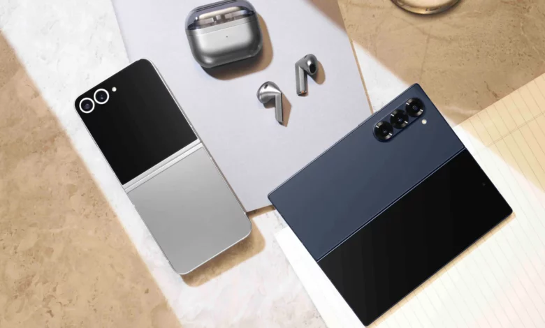 Samsung Galaxy Z Fold 6 and Flip 6 and Galaxy Buds 3 Pro