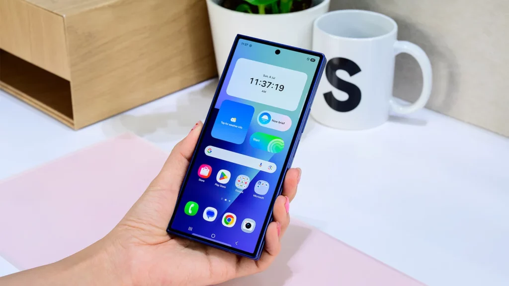 Galaxy Z FOld 7 Home Screen