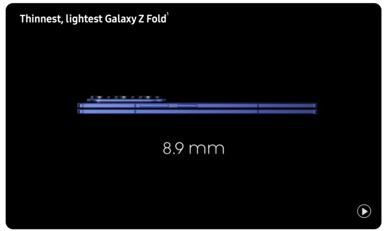 Galaxy Z Fold 7 Thickness