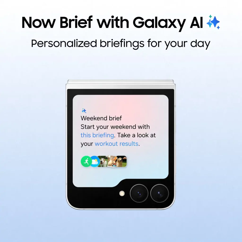 Galaxy Z Flip7 FE Promo image 3