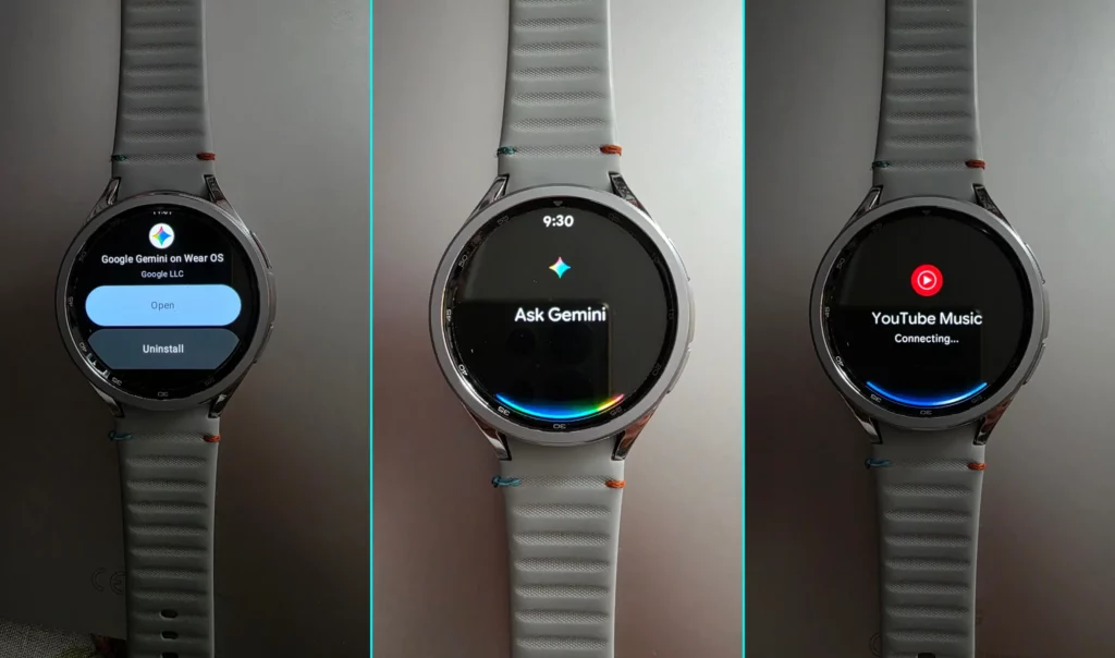 Google Gemini AI on Galaxy Watch 6 Classic
