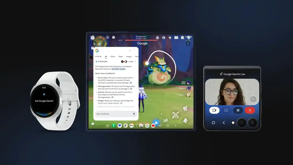 Samsung New AI Features for Galaxy Z Fold 7, Flip 7, and Galaxy Watch 8