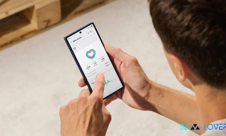Samsung Health on Galaxy Z Fold 7