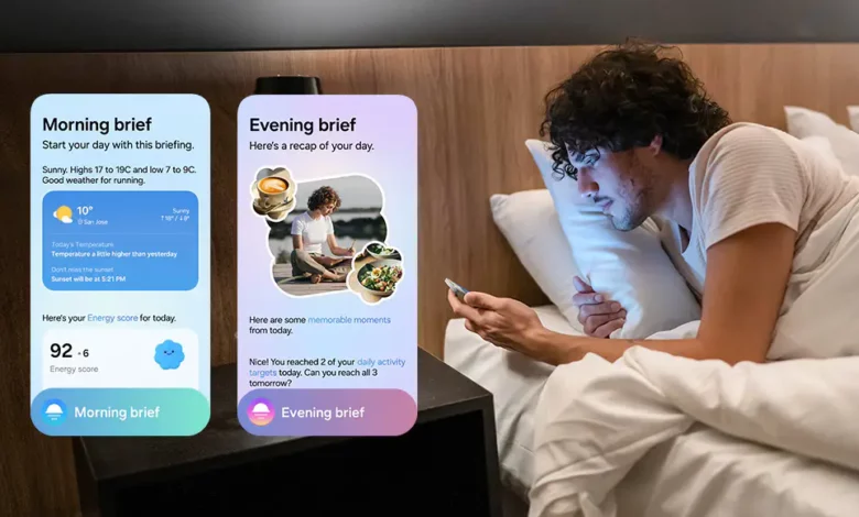 Samsung One UI Now Brief