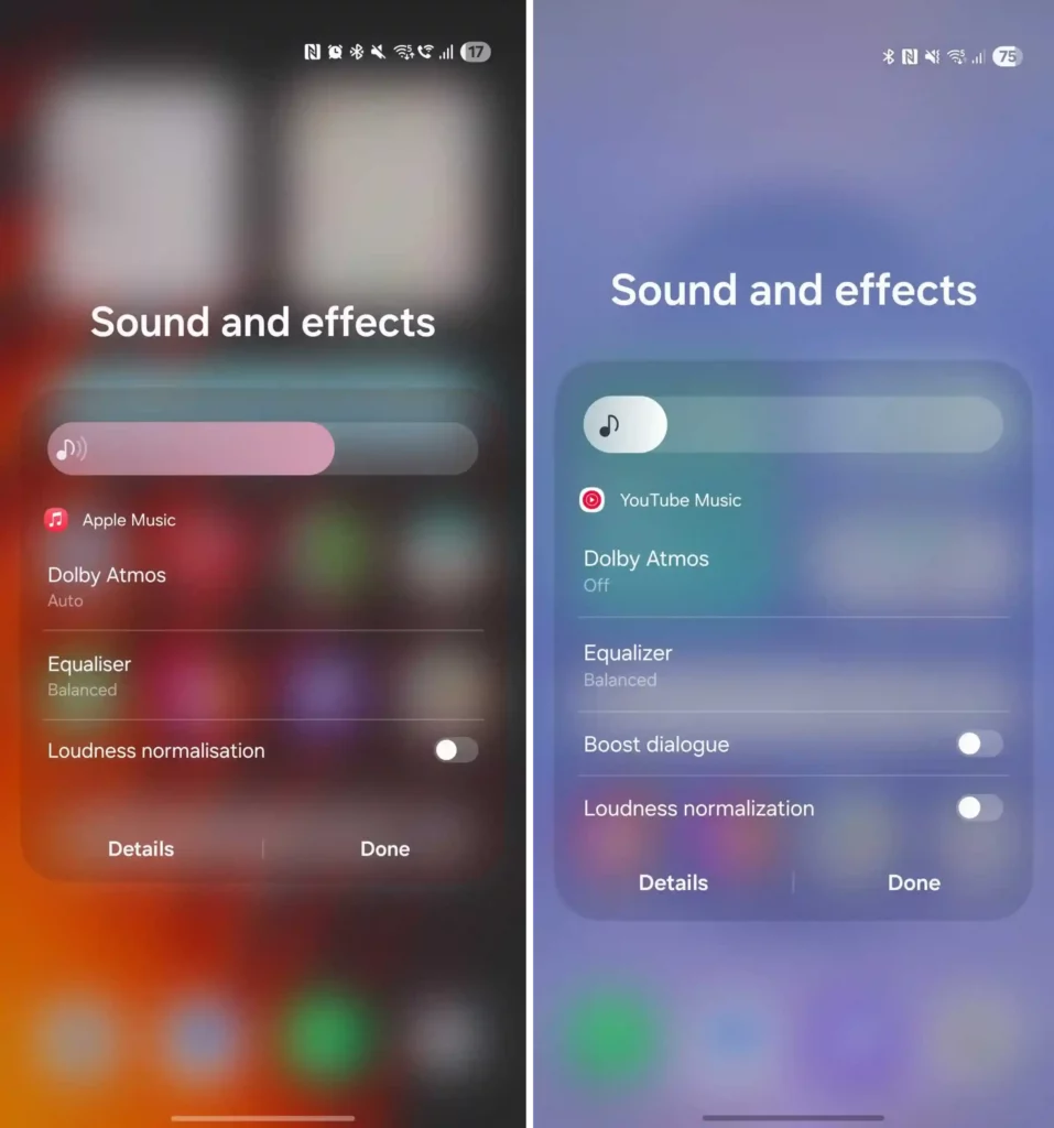 One UI 8 Sound and effects