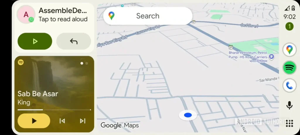 Android Auto Old UI