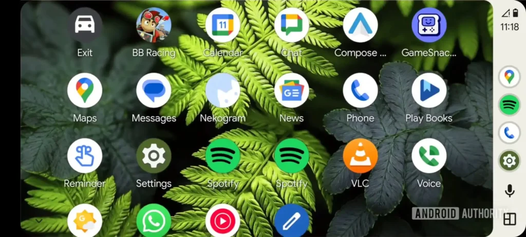 Android Auto App Drawer New