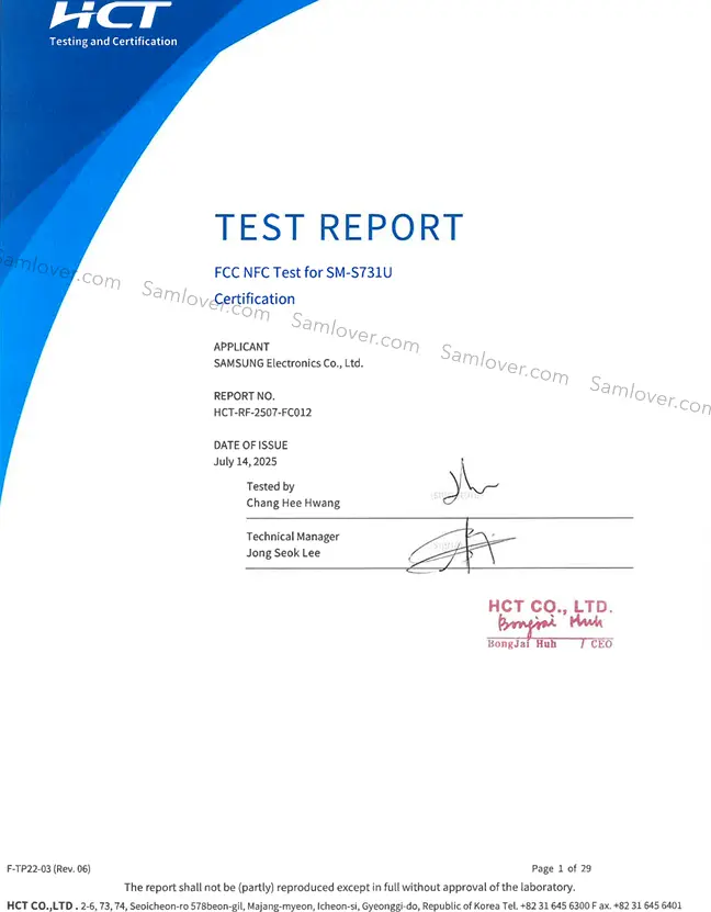 Galaxy S25 FE NFC details