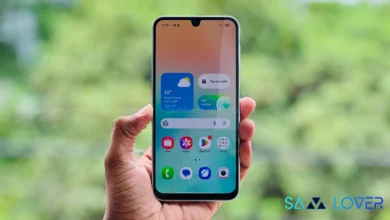 Galaxy M36 Home Screen