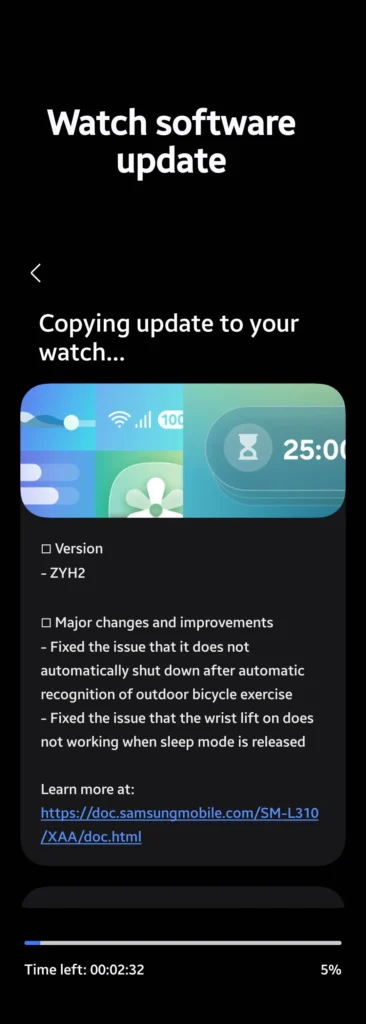 One UI 8 watch Beta 2 USA
