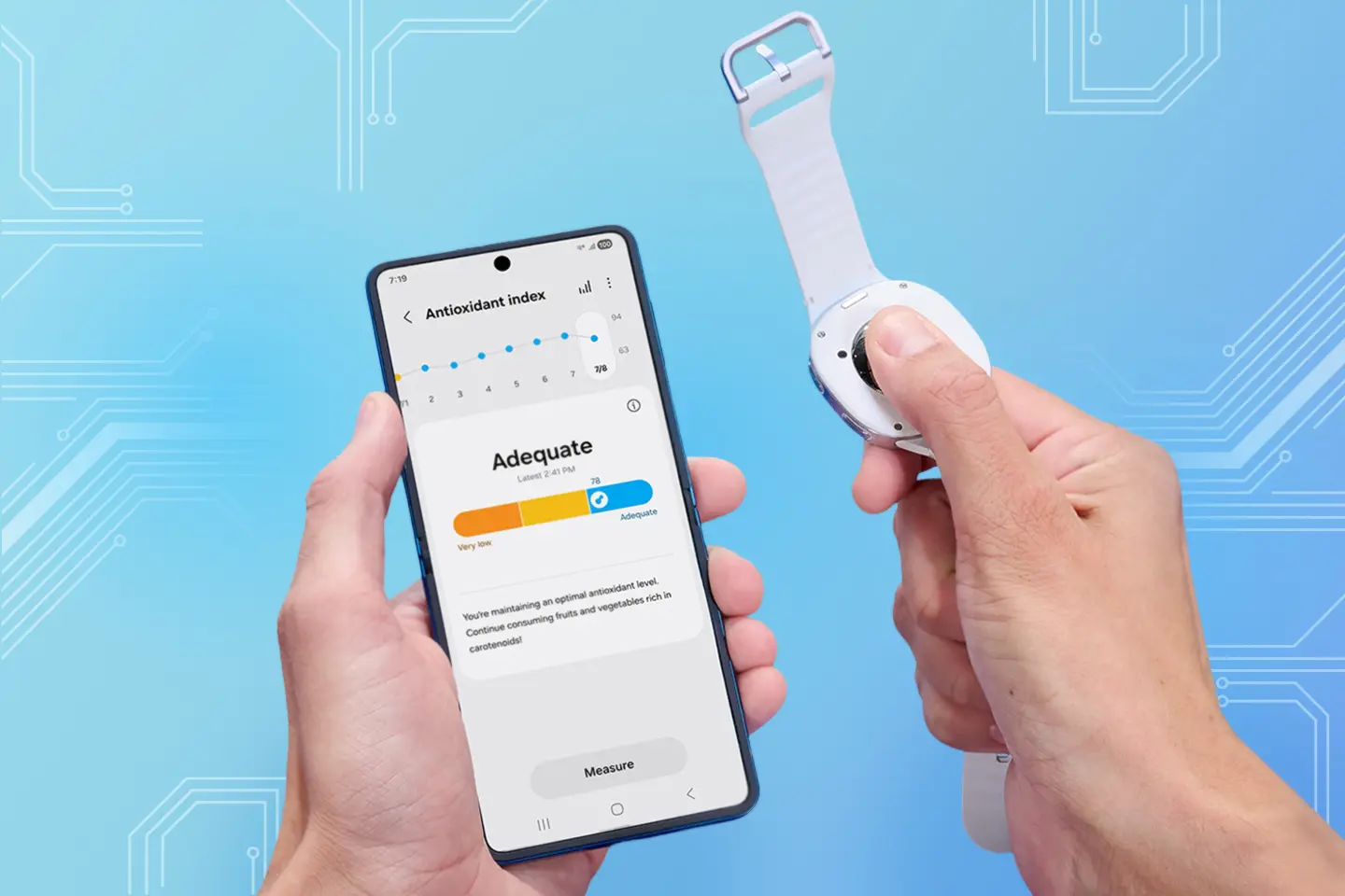 Galaxy Watch8 Back sensors Preventative Care
