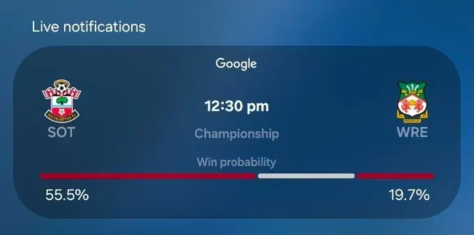NowBar Sports Live Activity