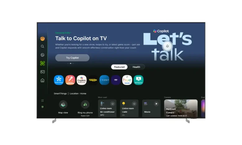 Samsung Smart TV with Copilet