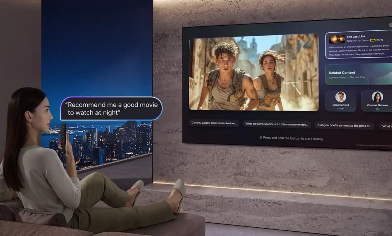 Samsung TV AI Search with Bixby