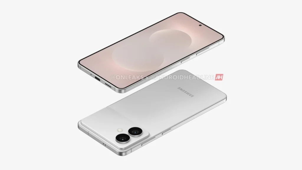 Galaxy S26 Edge render 3