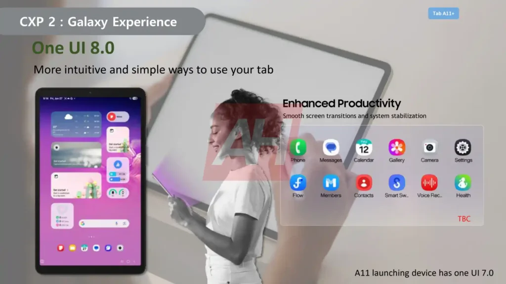 Galaxy Tab A11 and A11 Plus Promotional page 9