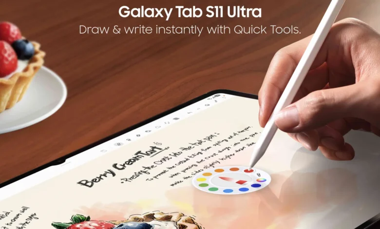 Samsung Galaxy Tab S11 Ultra with S Pen