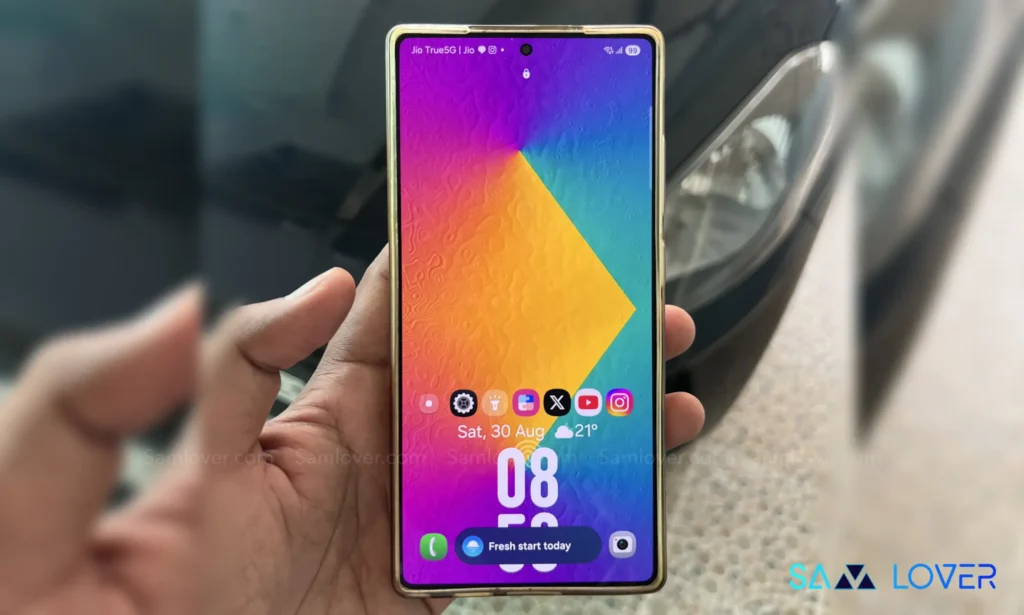 One UI 8 Beta Lock Screen Issue