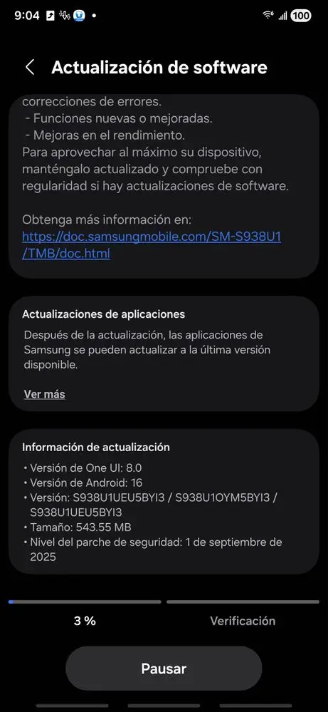 One UI 8 Stable for Galaxy S25 US Unlocked