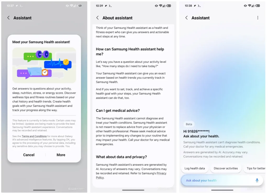 Samsung Health Assistant -2