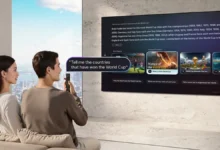 Samsung TV Displau With Vision AI