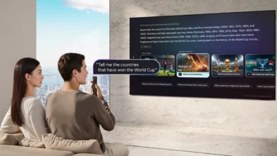Samsung TV Displau With Vision AI