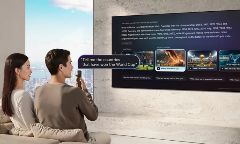 Samsung TV Displau With Vision AI