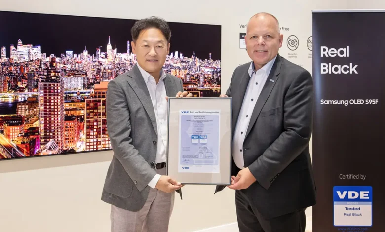 Samsung VDE Certification for TVs