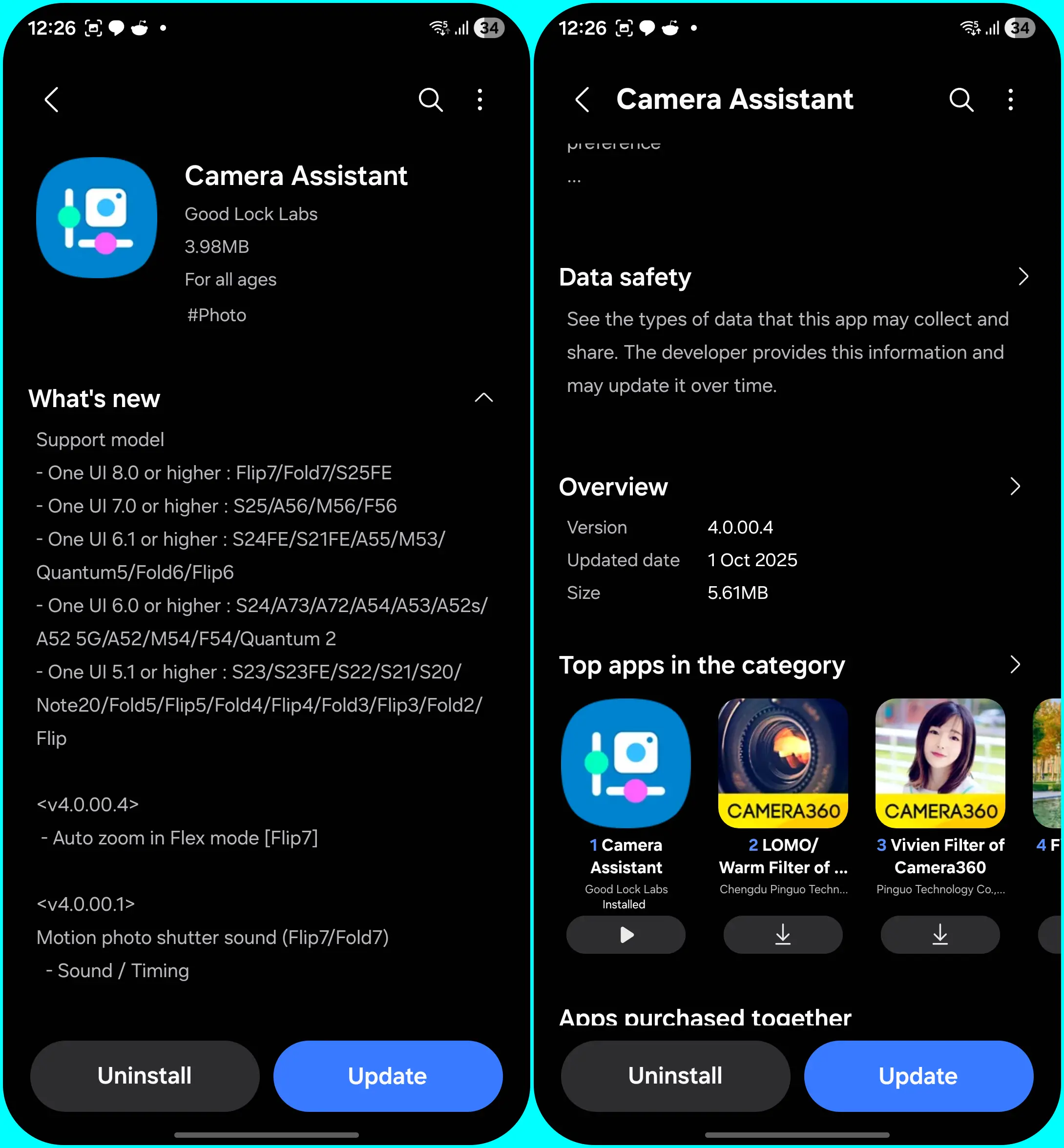 Samsung Camera Assistant 4.0.00.4 Update