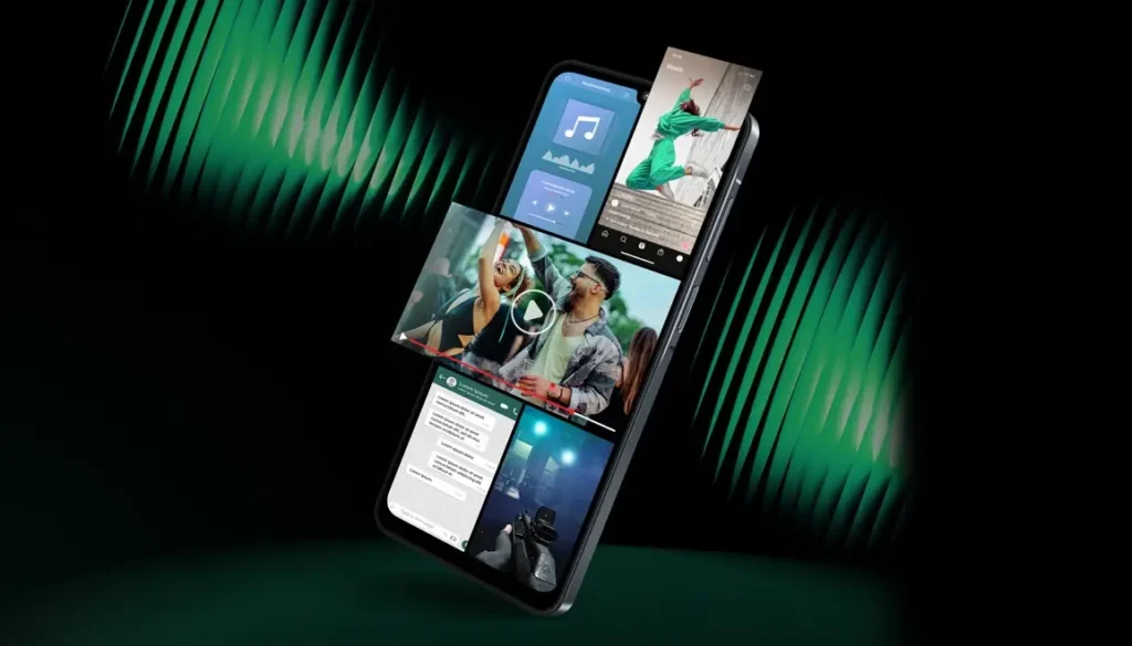 Galaxy M07 Front