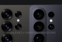 Galaxy S25 Ultra vs S26 Ultra camera render