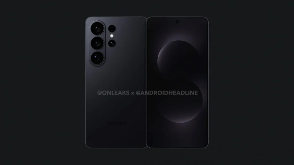 Galaxy S26 Ultra render 1