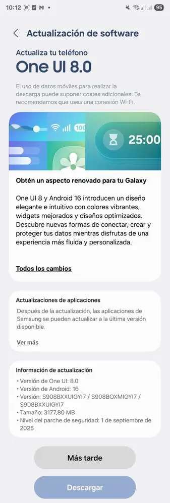 One UI 8.0 for Galaxy S22 in Europe