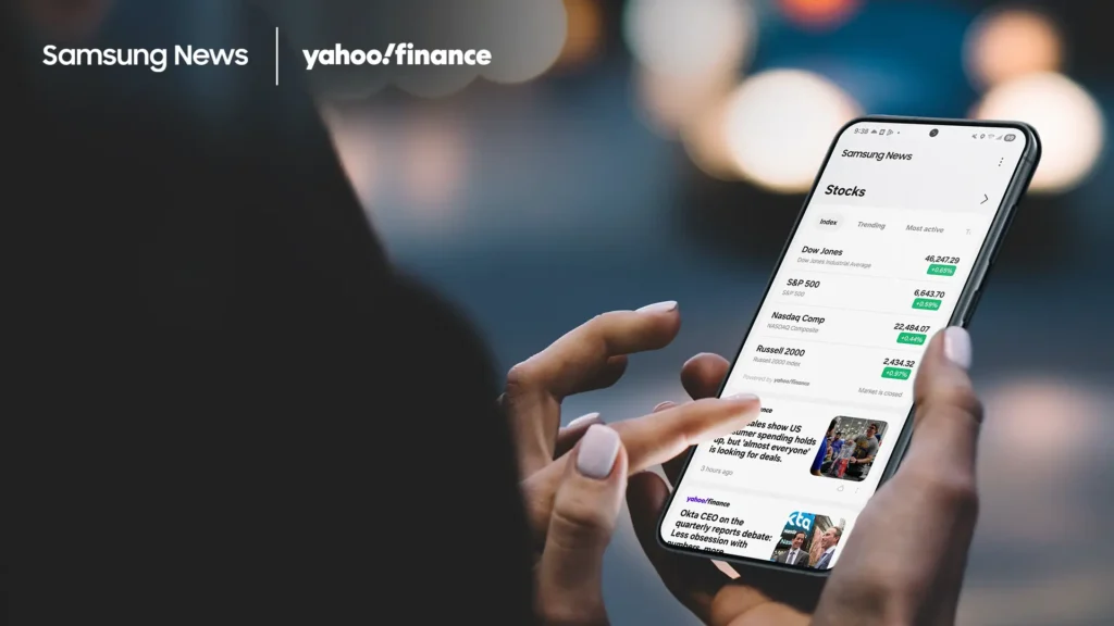 Samsung News and Yahoo Finance