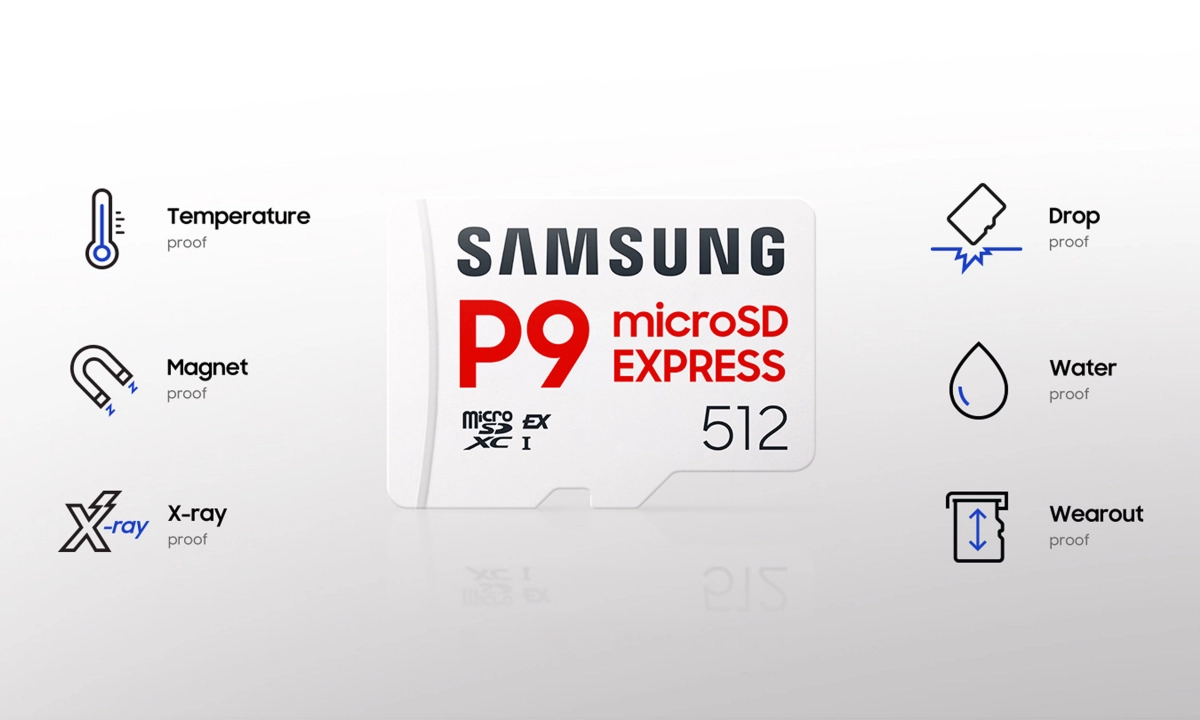 Samsung P9 MicroSD Express card