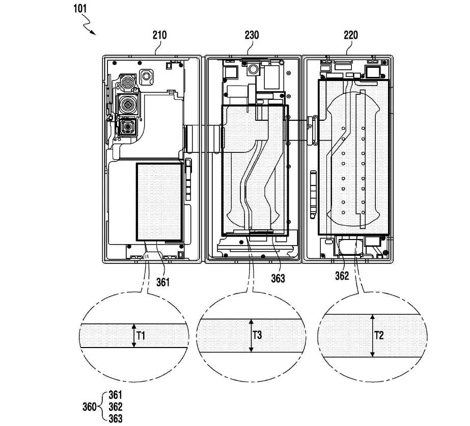 Galaxy Tri-Fold Patent