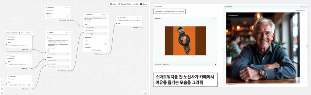 Samsung Agent builder demonstration and model