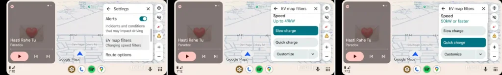 Android Auto EV Map