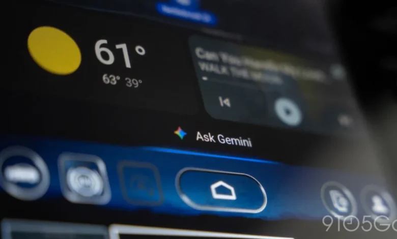 Andorid Auto Gemini 9to5