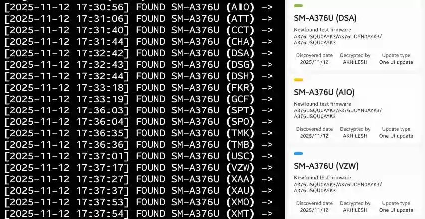 Galaxy A37 new checkfirm
