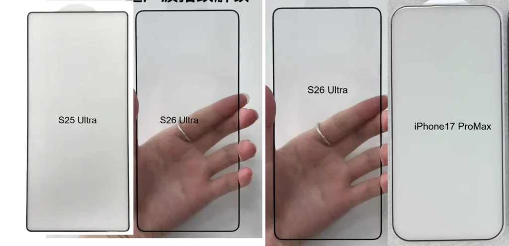 Galaxy S26 Ultra vs S25 Ultra and 17 Pro Max