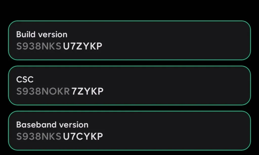 One UI 8.5 first beta test firmware