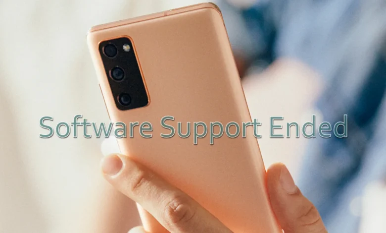 Software Support Ended Galaxy S20 FE