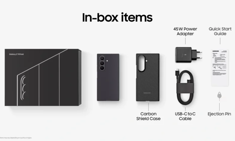 Galaxy Z TriFold Unboxing