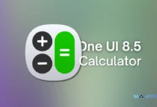 One UI 8.5 Calculator