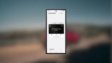 Samsung Wallet Porsche Car