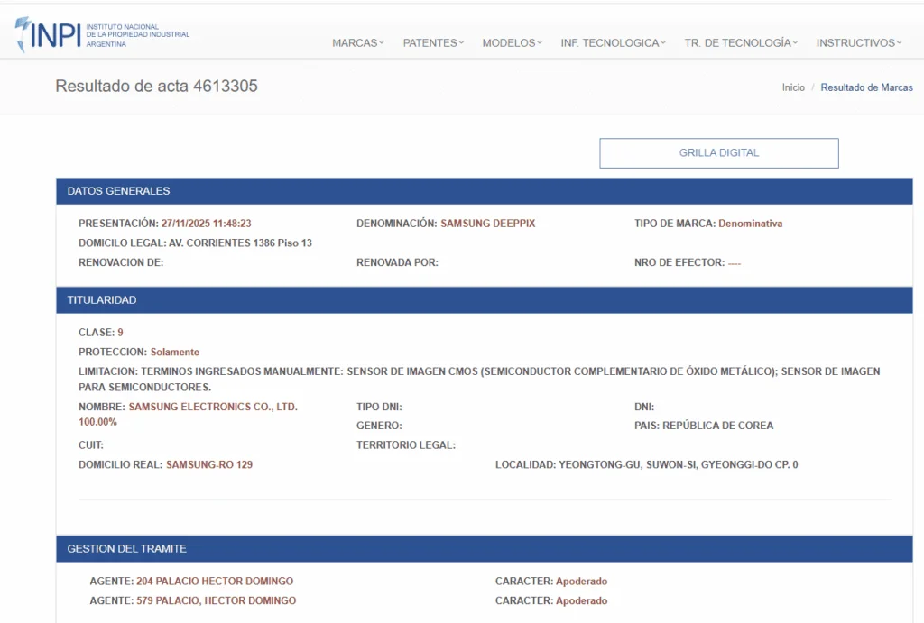 Samsung Deeppix Argentina