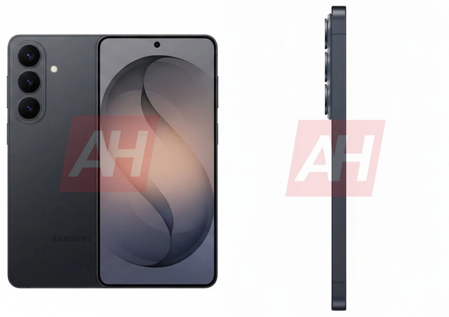 Galaxy S26 CAD render